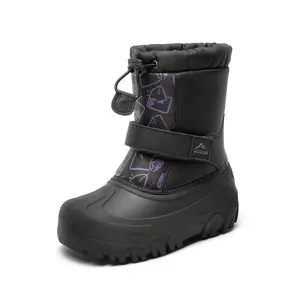 NORTIV8 Kids Waterpproof Winter Snow Boots