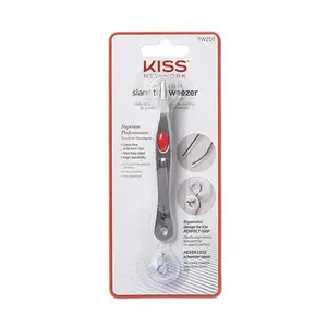 Kiss New York Slant Tip Tweezer with Suction Cup