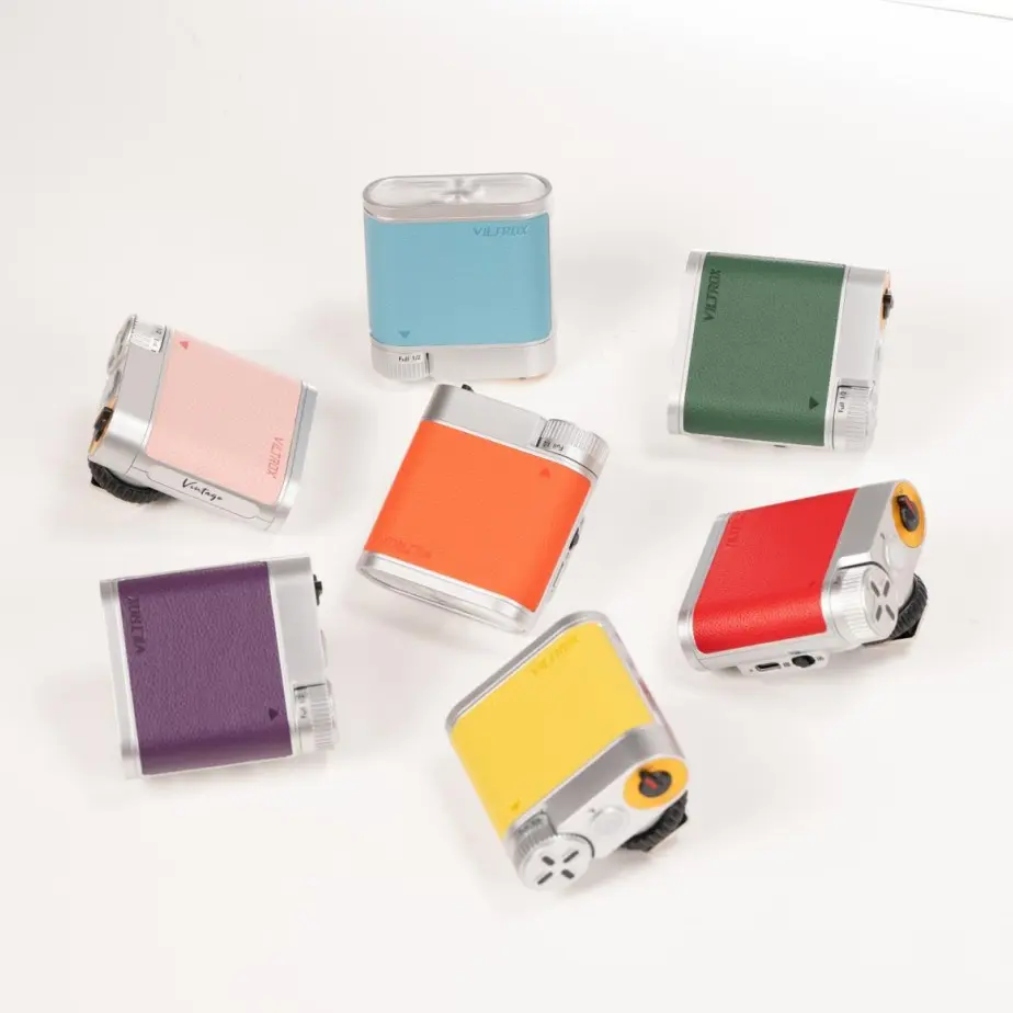 Viltrox Vintage Z1 Compact Camera Flash Accessories - Color Collection, 24Ws Power, 7-Level Power Control, USB-C Charging, Camera Light
