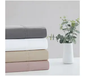 Vince Camuto 400TC Percale King 4 Piece Sheet Set