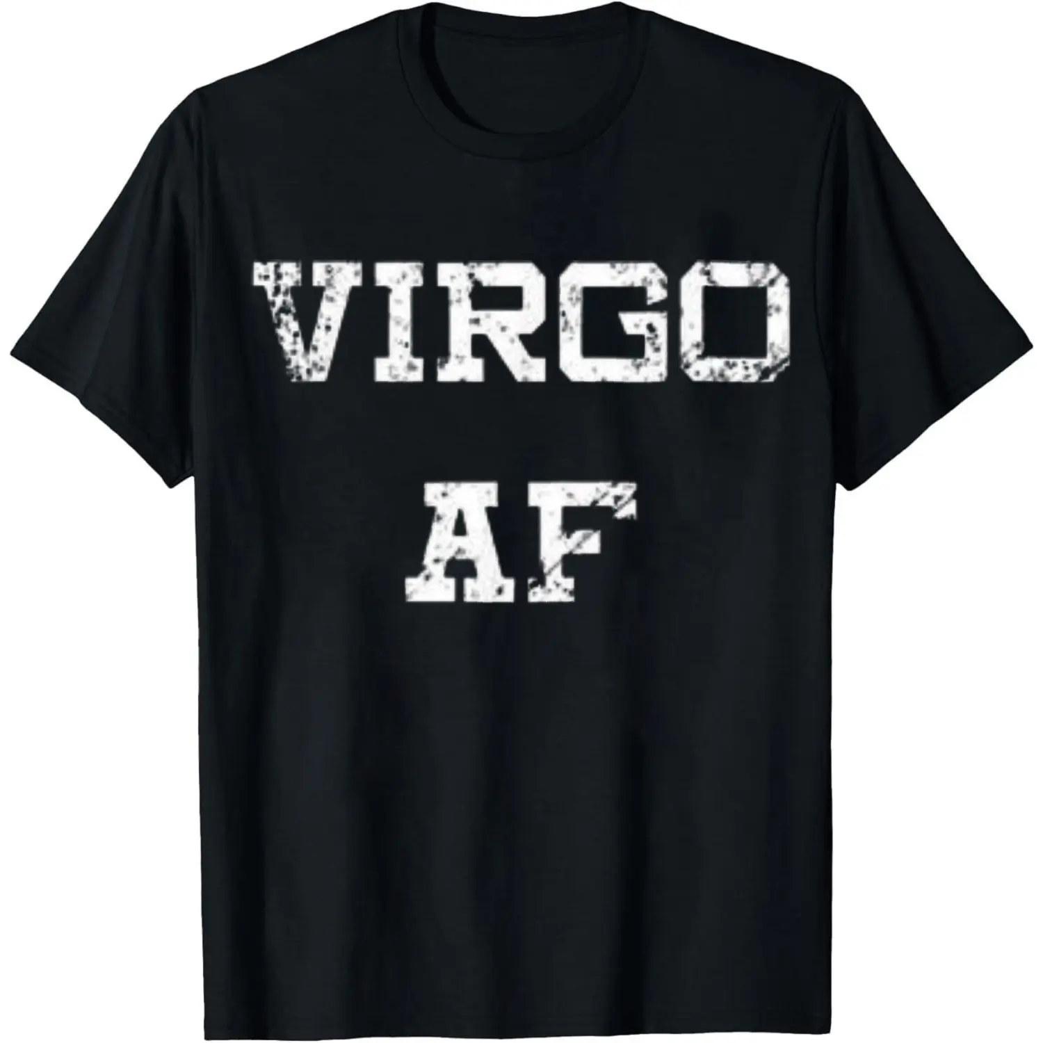 100% Cotton Virgo Af T-Shirt Women Men Unisex Clothing Streetwear