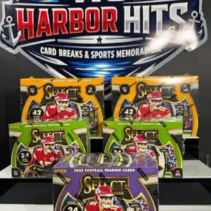 Harbor Hits Box Break #1- 3 select Blaster Box 2 select mega box PYT Break 2025 NFL Trading Cards select Blaster Pack