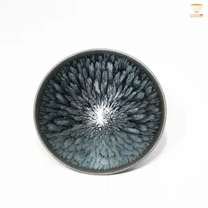 Cai Long Hundred Flowers Jian Zhan Master Cup | Thin-Walled Handmade Tea Cup