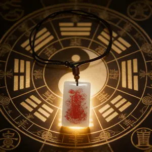 Stabilize Your Personal Magnetic Field! Taoist Cinnabar Talisman Amulet, Evil Warding & Mental Peace