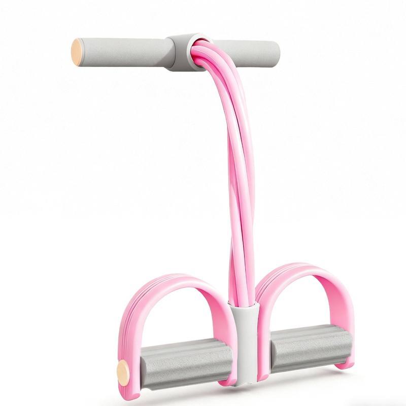 2026 NEW Pedal Resistance Bands with Handles Upgraded 6-Tube Natural Rubber for Full Body Workout at Home Gym Yoga Abs Waist Arms and Legs Training Muscle Exercise Equipment