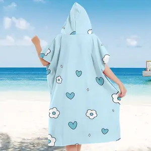 Ultra-Soft Hooded Beach Towel, Quick-Dry and Lightweight, Perfect for Travel and Relaxation, Ideal Gift for Family and Friends
