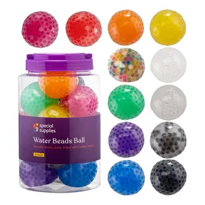 Water Beads Stress Ball (Multi- Color): 12 Pack Water Beads Stress Ball (Multi- Color): 12 Pack