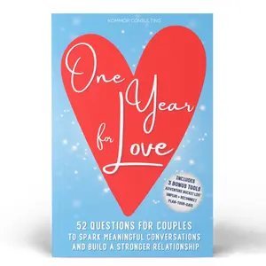 Viral Couples Gift One Year for Love - 52 Questions to Spark Meaningful Conversation and Build a Stronger Relationship