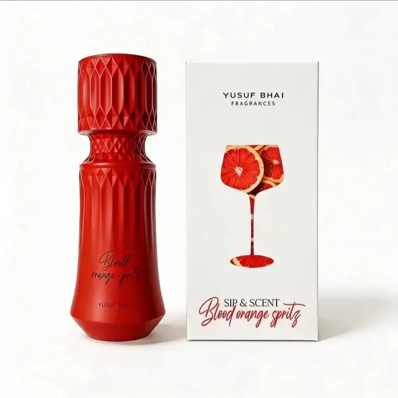 Unisex Blood Orange Spritz Eau de Parfum - 100ml Bottle, Limited Edition with Box, Citrus Aromatic Scent, Clean Sunny Scent, Distinctive Fragrance, Sandalwood Notes, Bright Sparkling Opening, All Seasons Wear, Aromatic Edp Spray, Captivating Scent