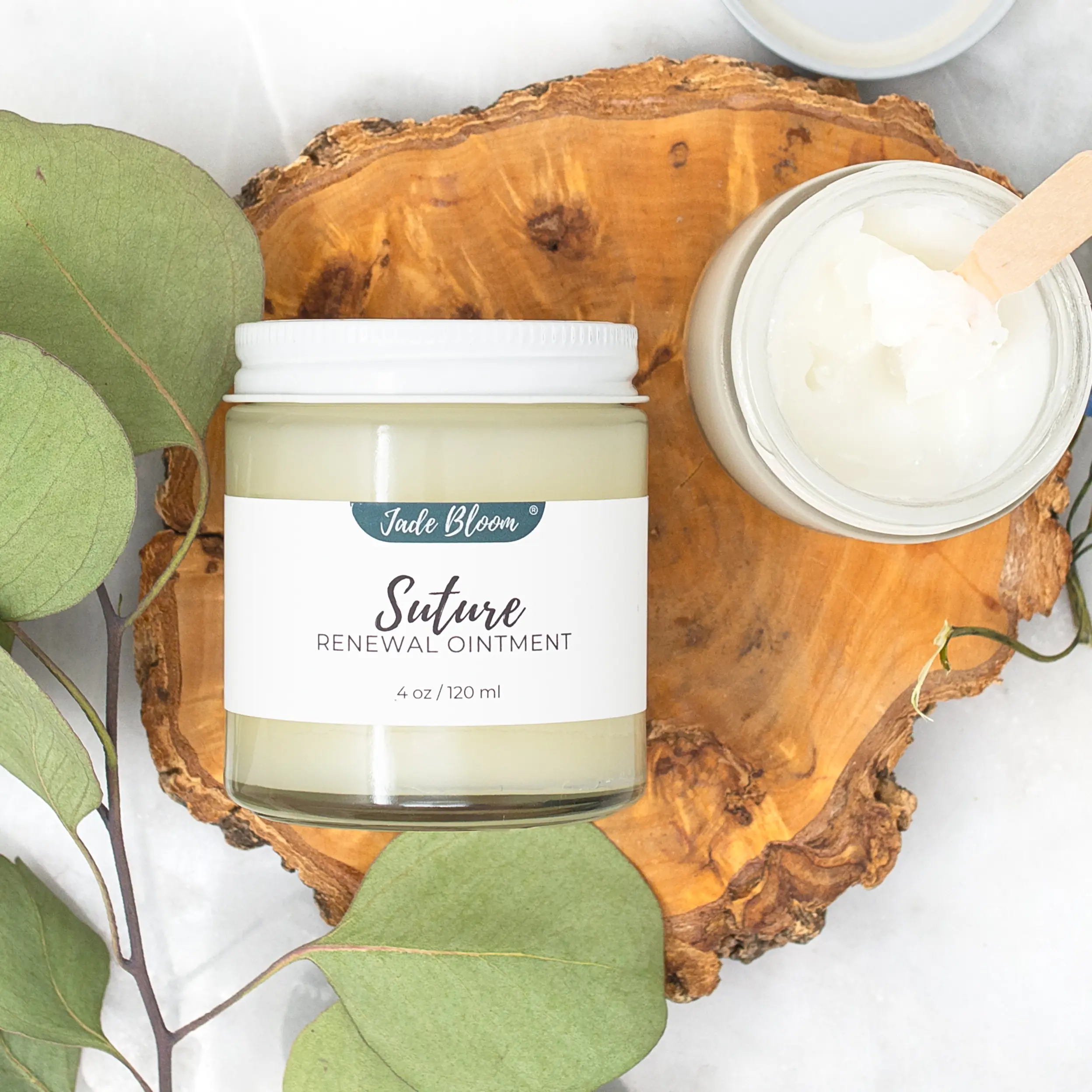 Suture Skin Renewal Ointment- 100% Natural Essential Oil Infused Moisture Barrier Support Balm for Soft Hydrated Skin