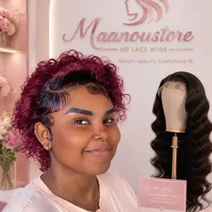 Pixie curly wig