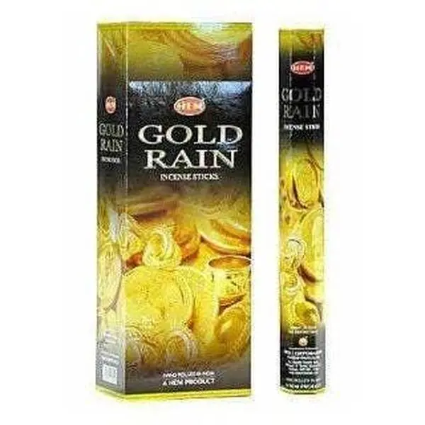 Gold Rain Incense 1 pack