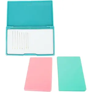 Megnetic Sewing  Case Knitting Pin Organizer Portable Stitching Pin Storage Box for Pin Holder 3 count