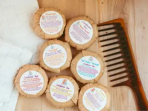Conditioner Bar  *Eco Friendly* Less Waste *All Hair Types* Repair Haircare Argan Bergamot Fragrance Glycerin Jojoba Curly Haircare Scent Shampoo