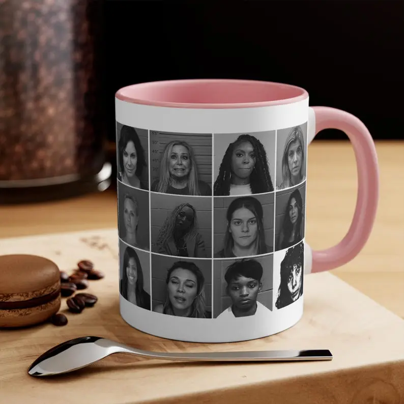 Real Housewives Mugshot Coffee Mug  Bravo TV Fan Gift