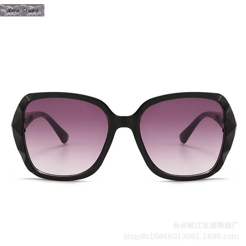Women's 2026 Modern Large Frame Circle Sunglasses - Korean Style, Anti-UV Protection, Celebrity-Inspired, Driving & Outdoor Eyewear, Anti-Uv Women's Sunglasses, Celebrity-Inspired Women's Sunglasses