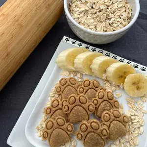 Banana Bonanza Organic Homemade Dog Treats