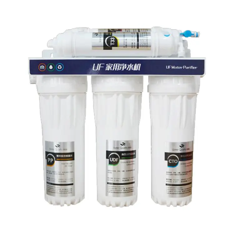5-stage ultrafiltration water purifier reverse osmosis home kitchen water filtration equipment 3+2 ultrafiltration filter water dispenser