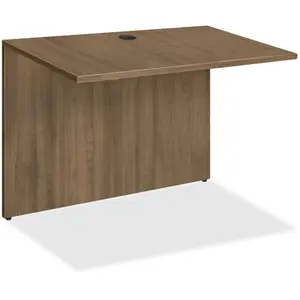 Lorell LLR69981 48 x 24 in. Walnut Bridge, Polyvinyl Chloride