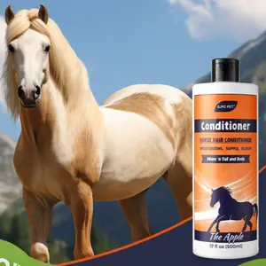 500ml / 17oz Horse Hair Care Shampoo, Nourishing and Softening, Deodorizing, Ideal for Small Horses, Horse Coat Maintenance, Equine Grooming Essentials