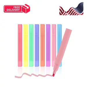 8 Pcs Bible Highlighters Assorted Colors, Aesthetic, No Bleed