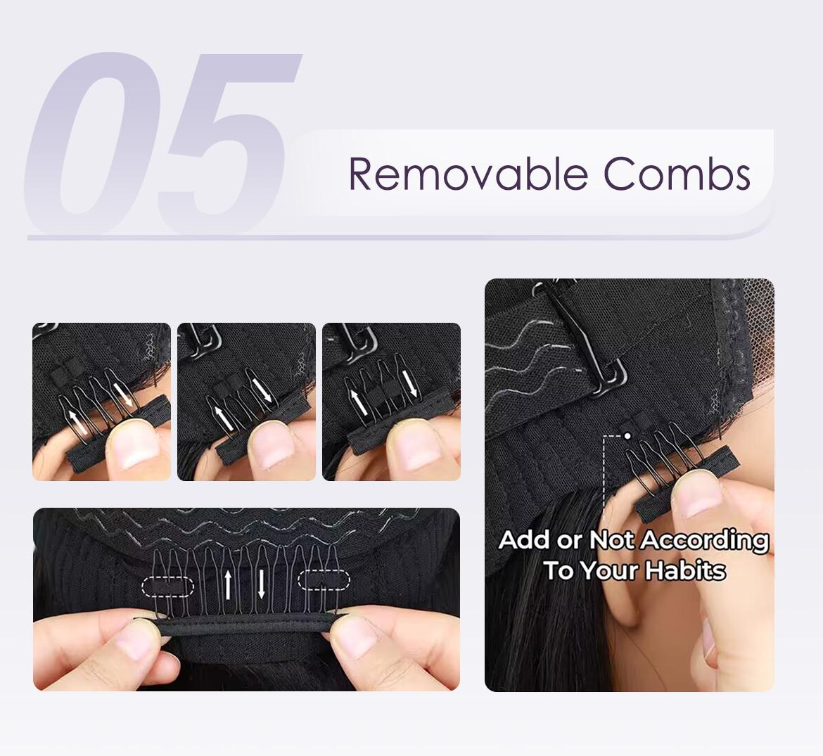 Wavymy Pre-Cut Lace Wig Put On and Go Wigs Reddish Brown Kinky Curly 7x5 Lace Closure Wig Wear Go Glueless Beginner Wig