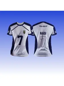 2026 New Bandai Japanese Anime Blue Lock Nagi Seishiro 7 Football Suit 2025 White Blue Anime Sportswear