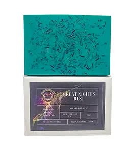 Great Night's Rest Shea Butter Spell Soap | For a Peaceful Night of Rest | Made with Herbs & Essential Oils | Hoodoo, Voodoo, Wicca, Pagan | Soap Spells | 4 oz