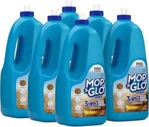 Multi-Surface Floor Cleaner, Lemon Scent, 64 Oz Bottle, Case Of 6