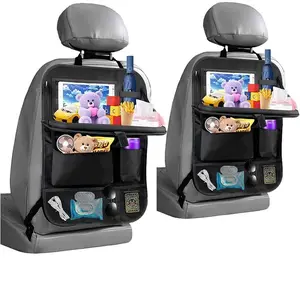 Car Seat Back Storage Bag, Multifunctional Foldable Car Seat Back Table, Car Seat Back Organizer, Car Interior Accessories for Car Stowing & Tidying, Boujee Car Accessories