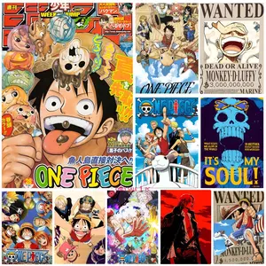 One Piece Poster Bedroom Home Decor Art Poster Perfect Gift for Family and Friends
