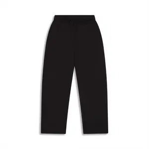 350 GSM 'Black' Fleece Sweatpants 350 GSM 'Black' Fleece Sweatpants