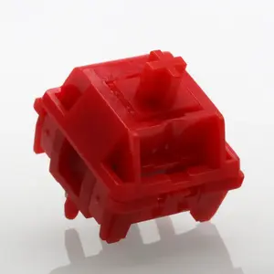 TTRed Switch 40g Linear Pre-Lubed 5 Pins HotSwap POM Stem HMX Switches For Mx Mechanical Keyboard