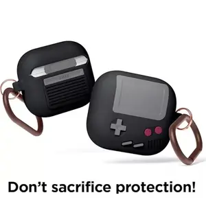 Game Player Silicone Case Cover For Airpods 1st/2nd Generation Accessories Retro Headphone Protection