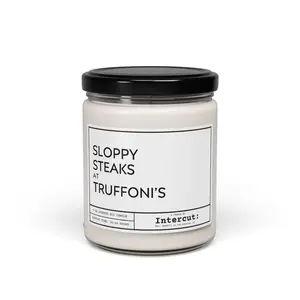 Sloppy Steaks at Truffoni's Natural Soy Candle, I Think You Should Leave Gift, Tim Robinson, ITYSL