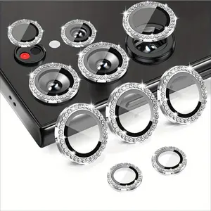 1 Pack Camera Lens Protector for Samsung Galaxy S25 Ultra S26/S26 Plus/S26 Ultra, Aluminum Alloy Ring Lens Cover Anti-Scratch Tempered Glass Camera Lens Protector Fit for Samsung Galaxy S24 Ultra S26/S26 Plus/S26