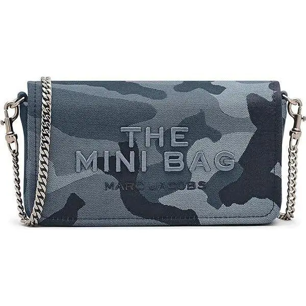 Marc Jacobs The Camo Jacquard Chain Mini Bag - Blue Multi 2R4SMN015S03-401