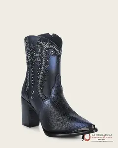 BOTIN DE RES SANTANA NEGRO CU870