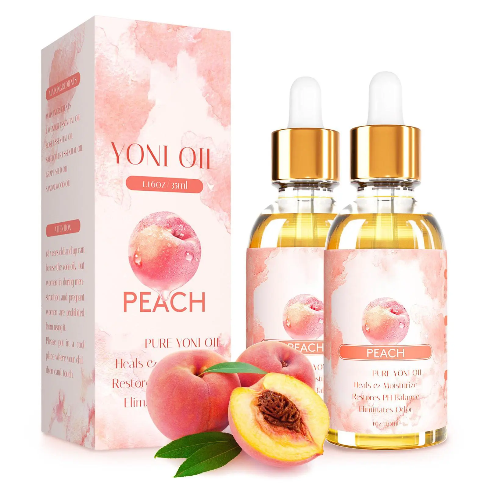 Peach-2PCS