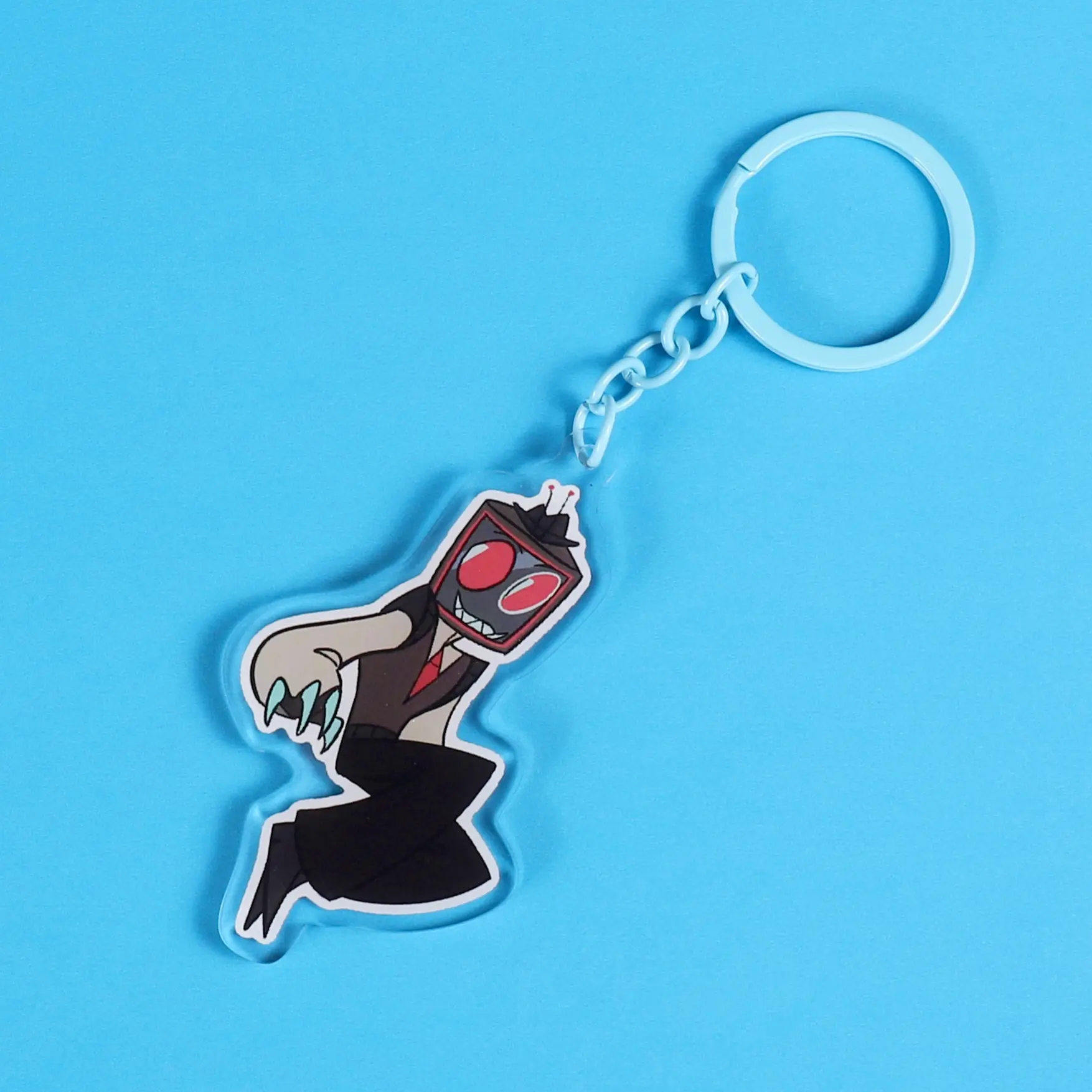 Vox Pre-Order Keychain Double-Sided Acrylic United States Versatile Stylish Accessory Past Present Design