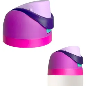 Replacement Lid Compatible with Owala Freesip, One Button Water Bottle Top Replacement Cap No Leakage Replacement Accessory Compatible with Owala Cup 16oz 24oz 32oz 40oz Drinkware Mug Tumbler