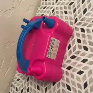 high-power electric balloon inflator balloon inflator double-hole automatic inflator inflatable ball machine wedding room balloon blowing weapon