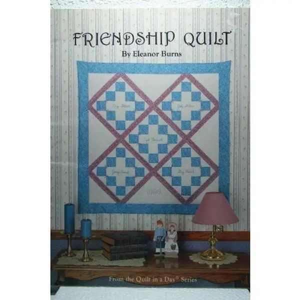 Used Good Friendship Quilt Soft Cover Book by Eleanor Burns (Good Condition Paperback)