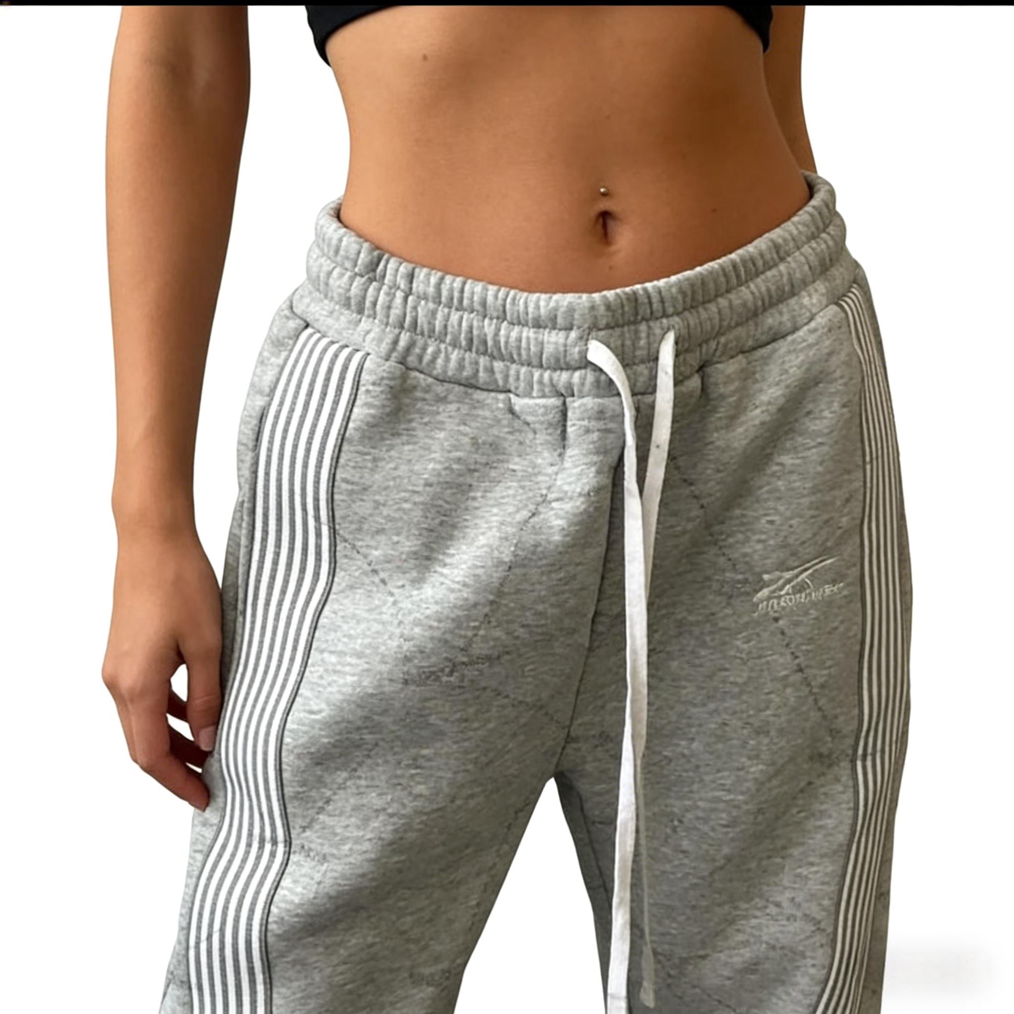 Striped Wide Leg Sweatpants, Y2K Retro Oversized Drawstring Track Pants, Casual Streetwear Baggy Lounge Trousers, Comfy Athletic Joggers for Men Women