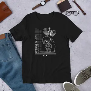 "Grinding is Love. Grinding is Life." Anime – Shangri-La Frontier Inspired T-Shirt