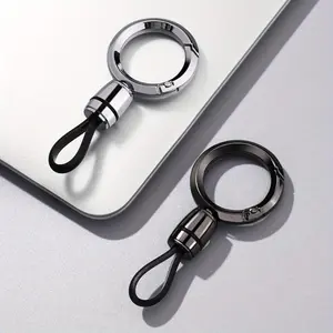 A Fashionable and Minimalist Keychain Made of Alloy and TPU Material, Suitable for Car Keys, A Unisex Keychain for Both Men and Women
