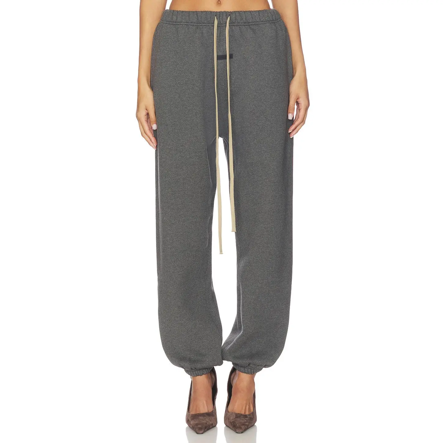 Fear of God ESSENTIALS Classic Sweatpant in Charcoal Heather