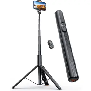 71" Tripod For Phone, Extendable Selfie Stick Professional Video Accessories For Cell Phone,Camera, Tripod Stand Holder With Remote Compatible With iPhone Android, Camera