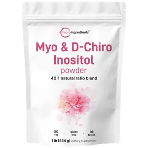 Micro Ingredients Myo & D-Chiro Inositol Powder, Hormonal Balance & Ovarian Support