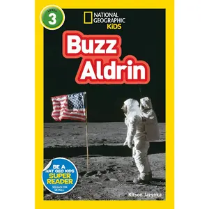 USED Book - Buzz Aldrin (National Geographic Kids Readers, Level 3) by Jazynka, Kitson (Paperback) - english